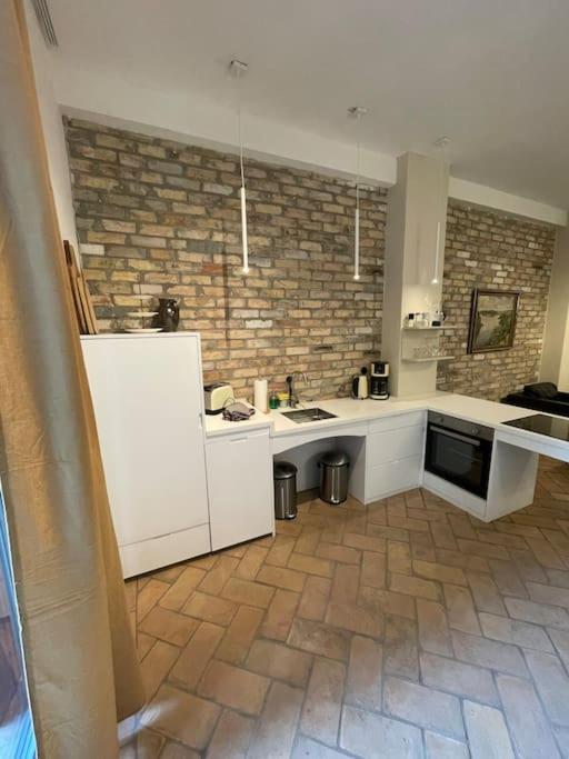 Kleine Backsteinloft Appartement Templin Buitenkant foto