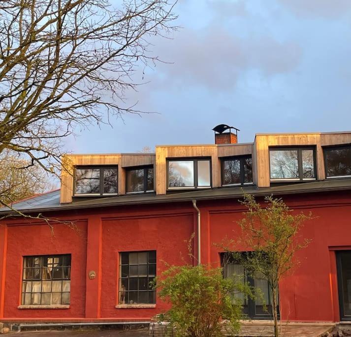 Kleine Backsteinloft Appartement Templin Buitenkant foto