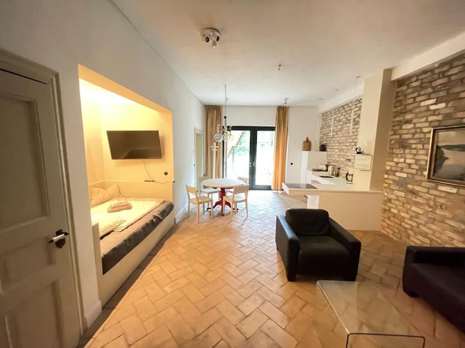 Kleine Backsteinloft Appartement Templin Buitenkant foto