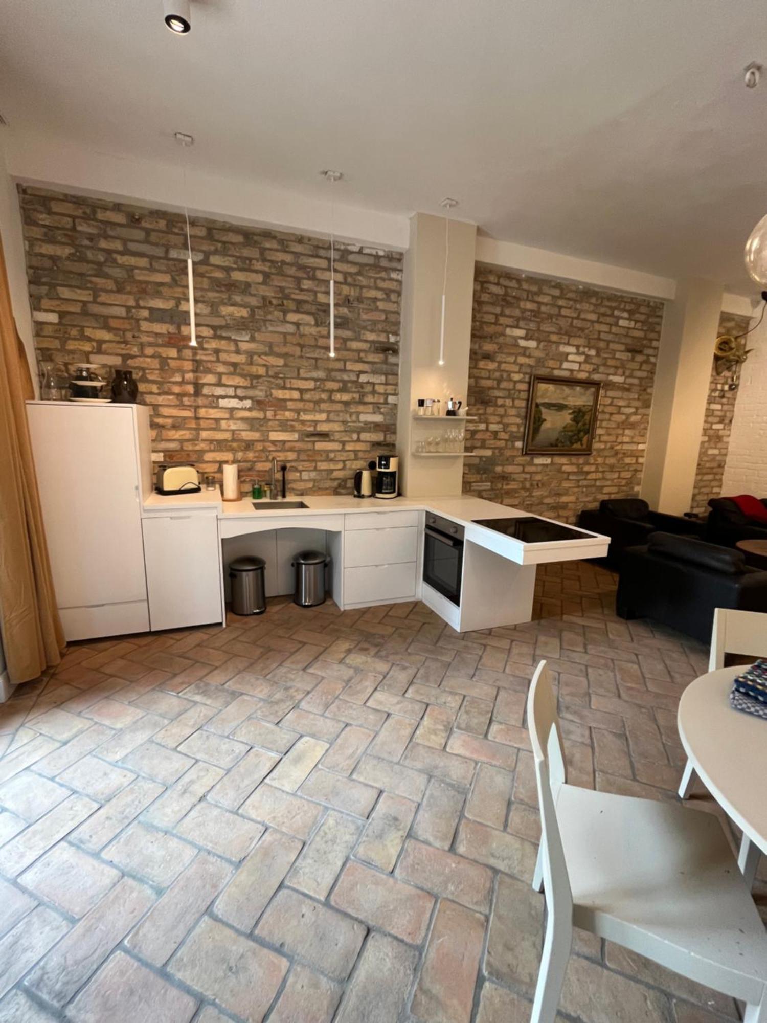 Kleine Backsteinloft Appartement Templin Buitenkant foto