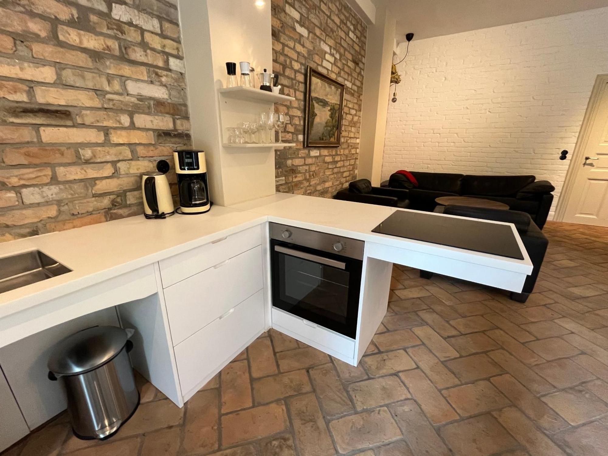 Kleine Backsteinloft Appartement Templin Buitenkant foto